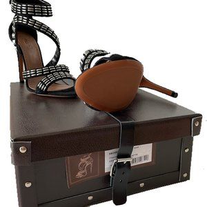 Alaïa / Alaia AUTHENTIC Black Sandals Size 6.5 BRAND NEW